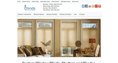 Desktop Screenshot of blindshuttersandshades.com
